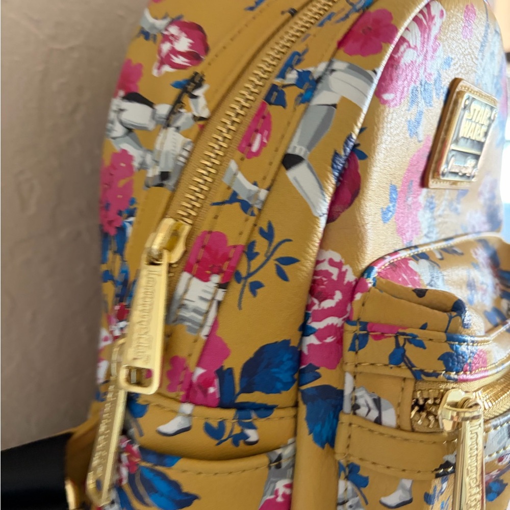 Loungefly Star Wars Floral Backpack - Picture 7 of 16